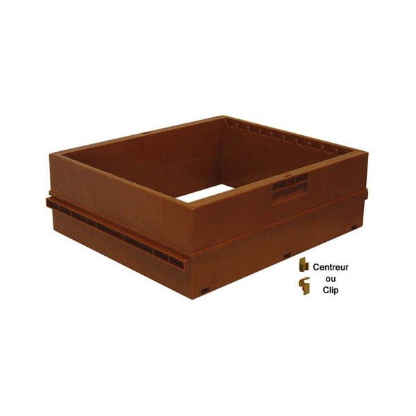 Hausse plastique 9 cadres DB Nicot