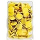 Punaises couleur jaune 100 pcs