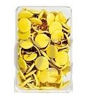 Punaises apiculture couleur jaune 100 pcs