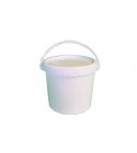 Seau à miel plastique 10 Kg - blanc