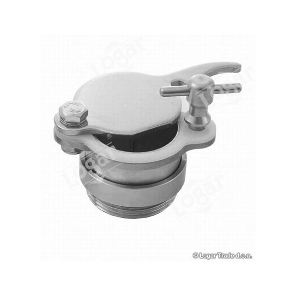 Robinet INOX à visser - pour extracteur ou maturateur Logar