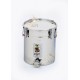 Maturateur pour le miel 35Kg Logar avec couvercle hermétique et robinet inox