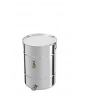 Maturateur INOX 200 Kg - LOGAR, couvercle hermétique, robinet inox