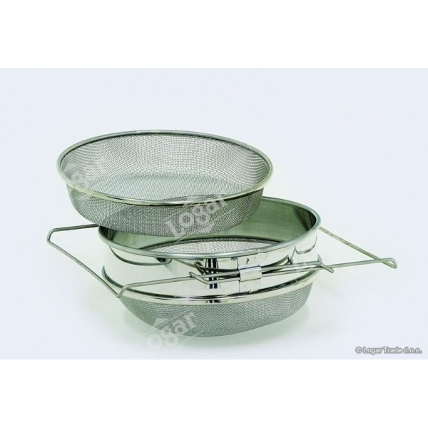 Passoire à Coulisse double tamis Logar