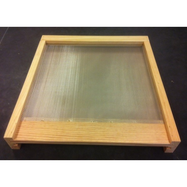 Plancher en bois DB10 + grille inox et tirroir