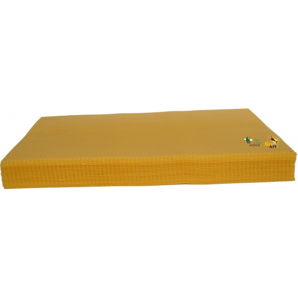 Cire d'abeille gauffrée - 2 kg