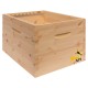 Corps de ruche dadant blatt a tenons 10 cadres fabrication belge
