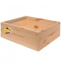 Hausse de ruche Dadant Blatt - DB10 - en bois (9 cadres) à tenons