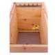 Bande intercadre sur ruchette dadant 6 cadres avec plancher ventilé bee-api