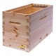 Corps de ruchette 6 cadres en sapin rouge matériel apiculture france belgique